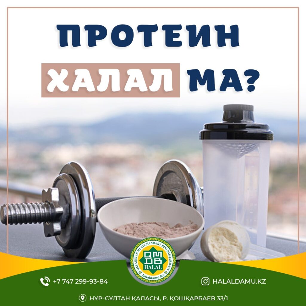 Протеин халал ма?