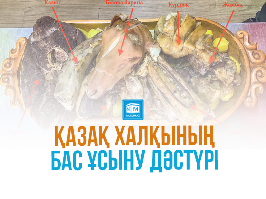 ҚАЗАҚ ХАЛҚЫНЫҢ БАС ҰСЫНУ ДӘСТҮРІ