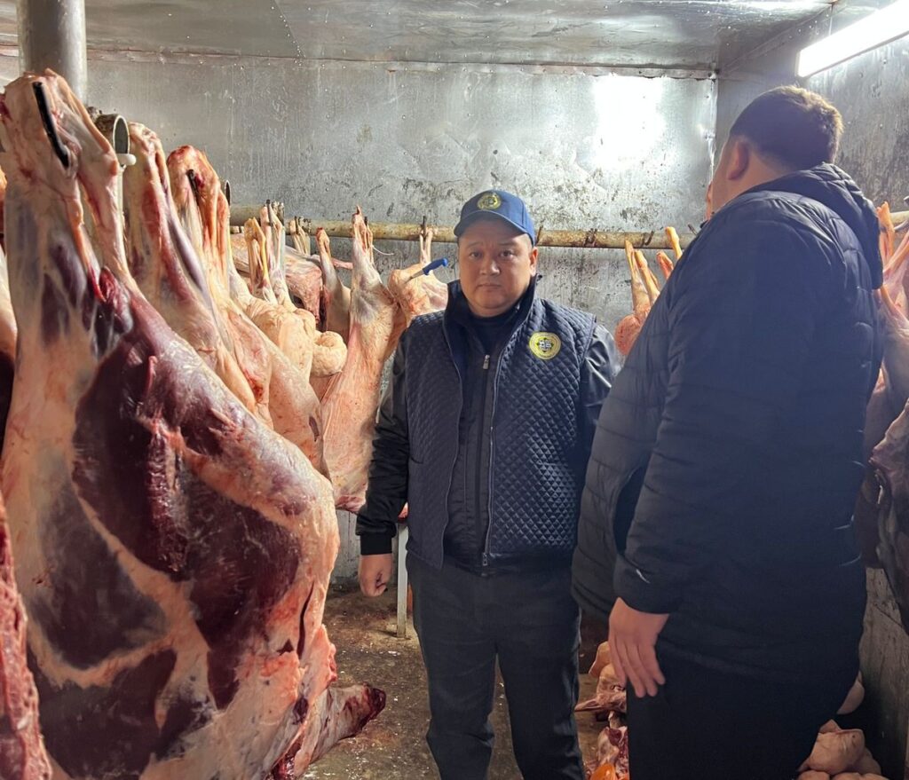 АЛМАТЫДАҒЫ ЕТ ДҮКЕНДЕРІ ТЕКСЕРІЛДІ