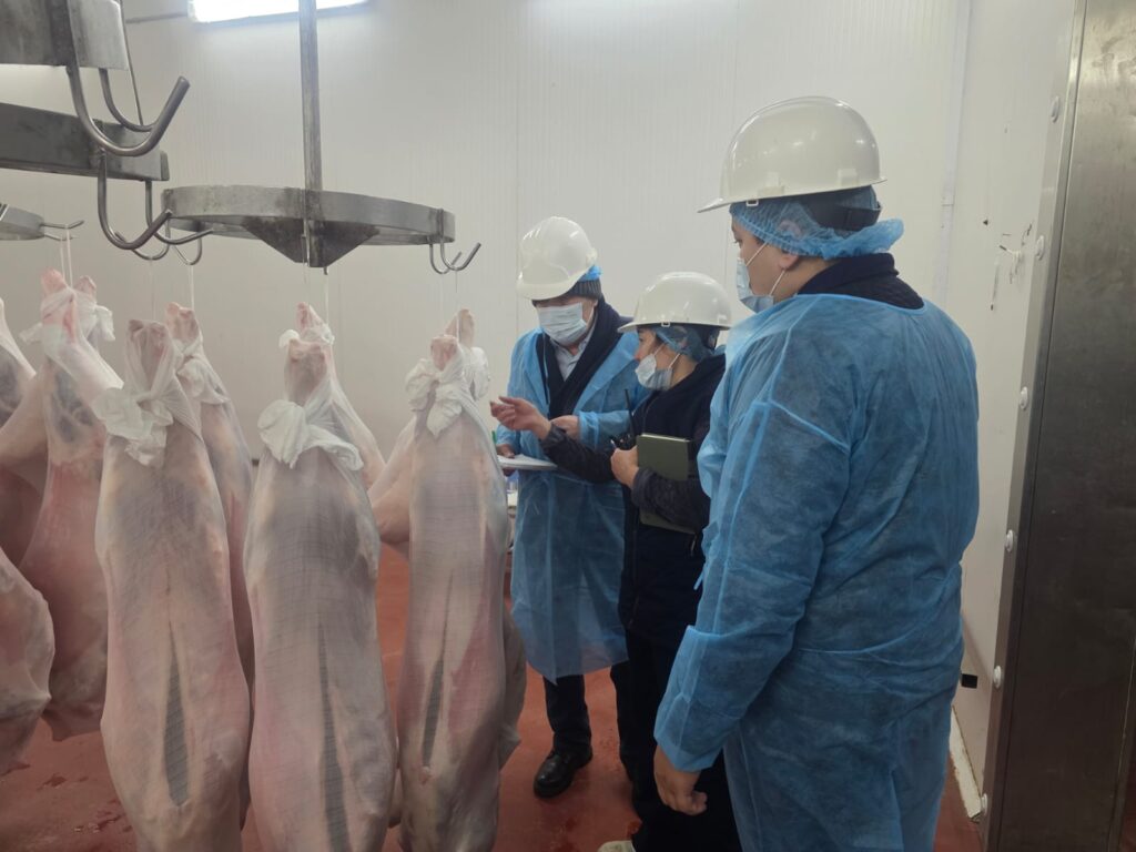 ЖАМБЫЛ ОБЛЫСЫ ҚОРДАЙ АУДАНЫНДАҒЫ ҚАСАПХАНАДА ТЕКСЕРІС ЖҮРГІЗІЛДІ